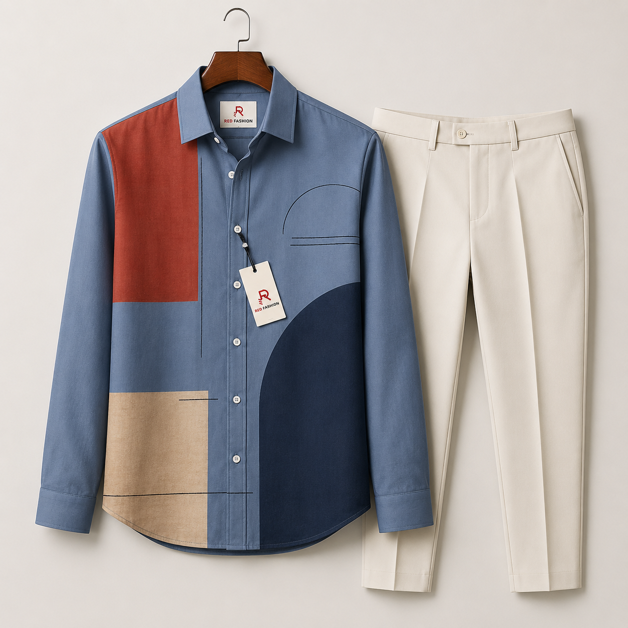 Red Fashion prestige premium men shirt